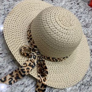 Cheetah summer hat